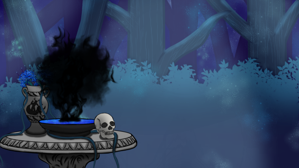 a chat in the garden